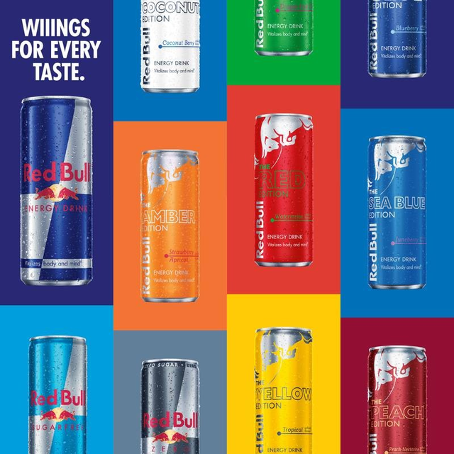RED BULL.
