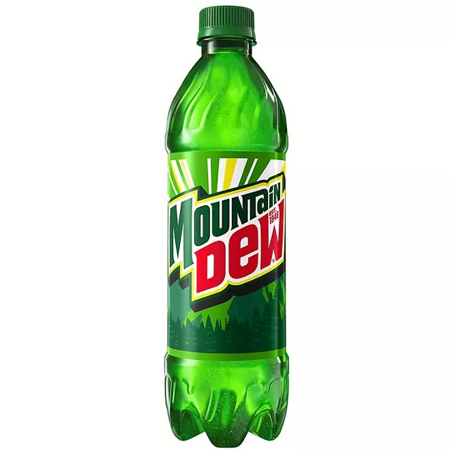 Mountain Dew Bottle.