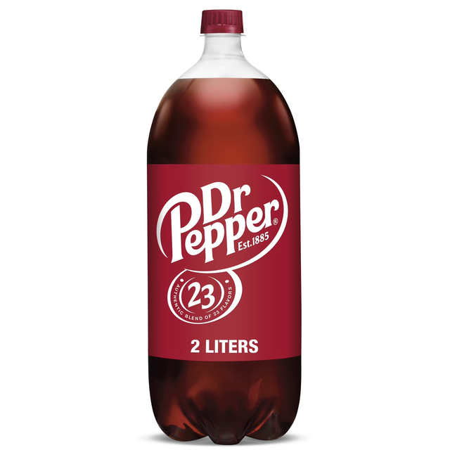 DR. PEPPER 2 LITER.