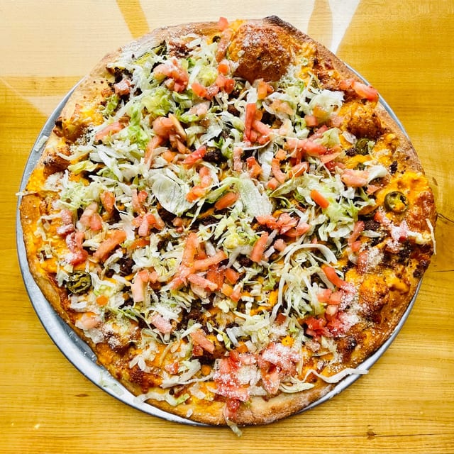 12" Taco Pizza.