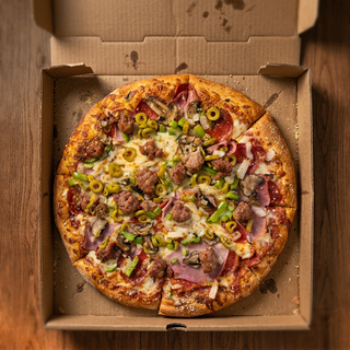12" DELUXE PIZZA